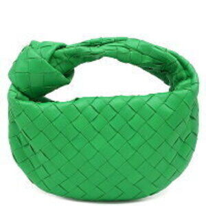 Bottega Veneta Jodie Leather Handbag Green
